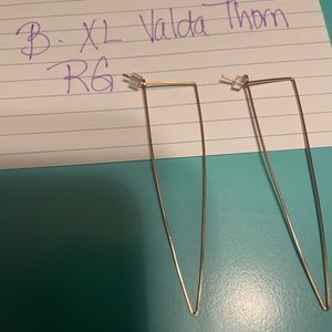 XL Valda Thorn earrings